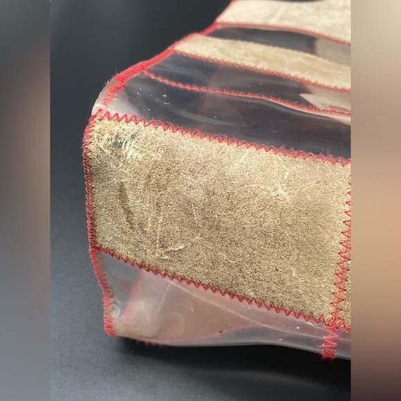 Chanel Naked Patchwork Suede and PVC Tote - Picture 9 of 12